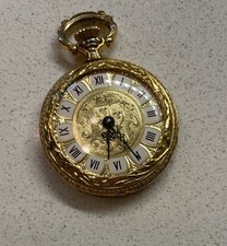 Vtg Ornate Bel Art Ladies Gold