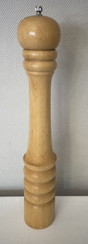 Large wooden pepper - wooden, mill