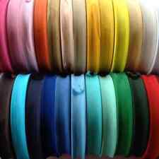 50 METERS OR 5 METERS OF 25MM (1 INCH) COTTON BIAS BINDING TAPE~VARIOUS COLOURS