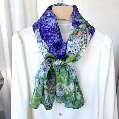 100 mulberry silk - 100%, scarf