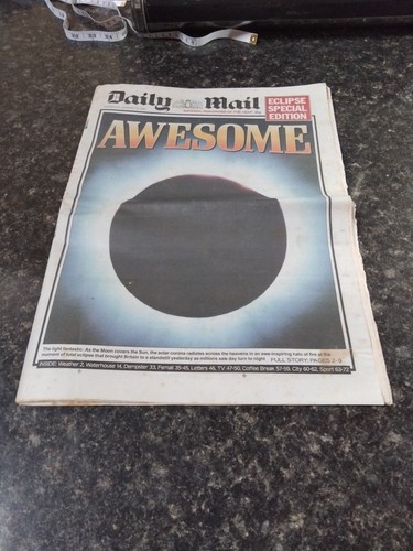 Daily mail eclipse special - mail,