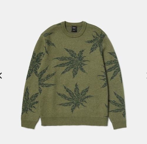 Huf plantlife jacquard knit - huf,