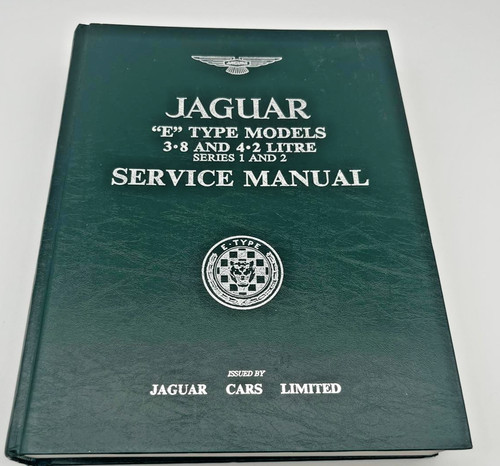 Jaguar type service manual - service,