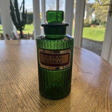 Antique green ribbed - green,