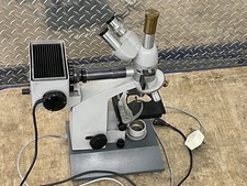 Reichert Microscope 300108 Trinocular w/ Illuminator & 4 Objectives