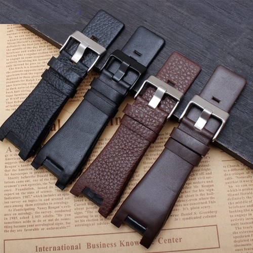 Genuine leather watch - leather, strap