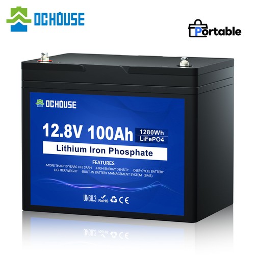 12v 100ah deep cycle - 12v,