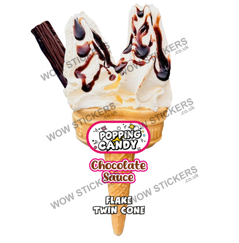 New ice cream van - cream,