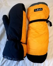 Rab expedition down gloves size XL