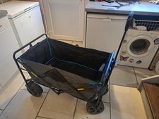 Foldable Collapsible Camping Outdoor Garden Trolley Cart Wagon Truck Pull Along