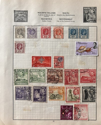 Mauritius malta kgv old - mauritius, lot
