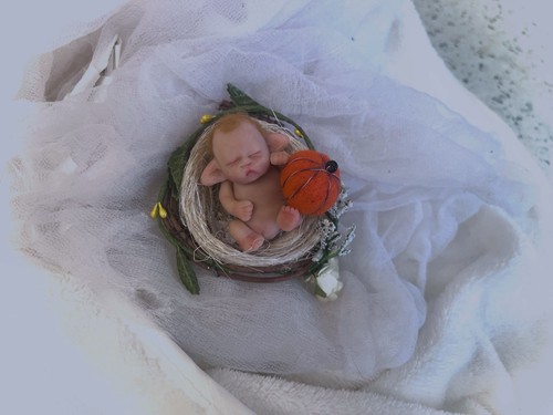 Polymer clay baby sculpt - clay,