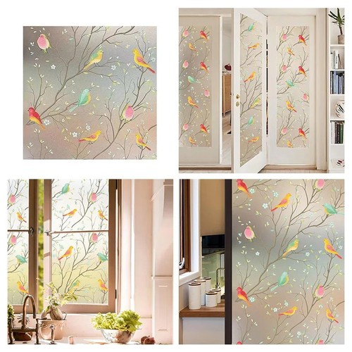 Rainbow frosted window film - rainbow,