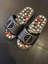 Relief Massage Shoes Acupressure Reflexology Sandals Slippers Foot Massager