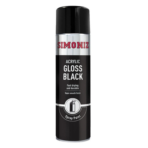 Simoniz acrylic gloss black - acrylic,