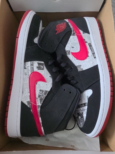 Jordan mid newspaper - mid, air