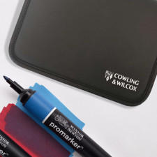 Cowling & Wilcox ProMarker Bundle 2: 24 Manga Colours + Wallet (C&W Exclusive)