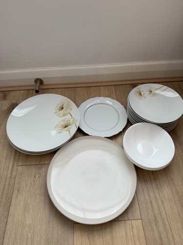 Piece mixed dinnerware set - piece,