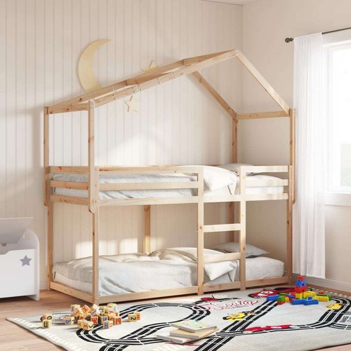 Bunk bed without mattress - bed,