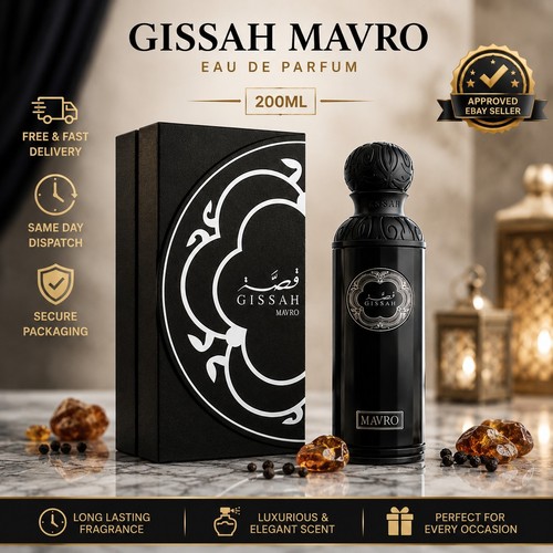 Gissah mavro 200ml edp - 200ml, unisex