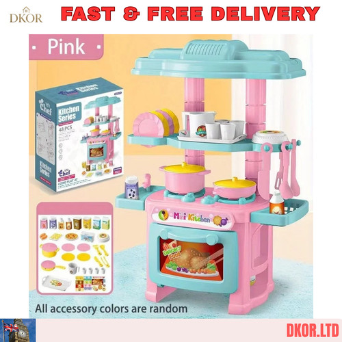 Kids cooking kitchen toy set - kitchen,