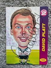 DAVID PLATT SIGNED ENGLAND PRO