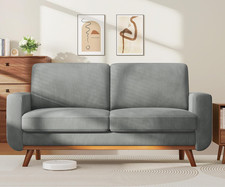 172Cm Loveseat Sofa Dark Grey