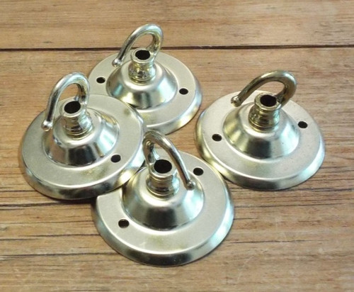 Brass ceiling light rose with - ceiling,