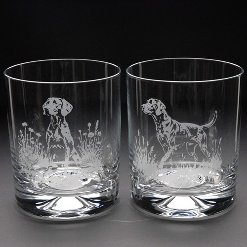Weimaraner dog whiskey tumbler - weimaraner,