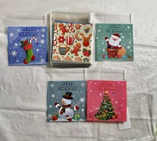 100 Count 4"x4" Christmas