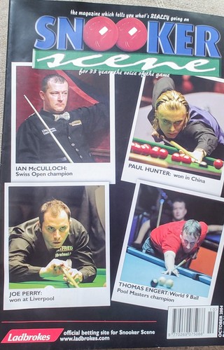 Snooker scene magazine oct - snooker,