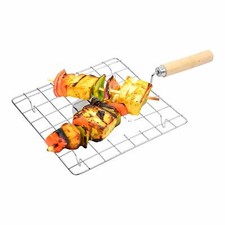 BBQ Stainless Steel Wire Roaster ideal for Roti ,Papad,Panner,Tandoor Roaster