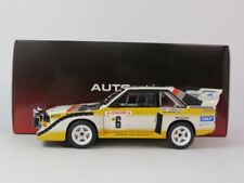 Autoart Audi Quattro S1 #6 Mikkola Rally Monte Carlo 1986 1/18 88602