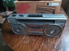 1978 Boxed Vintage Pye Ghetto Blaster-Boom Box Radio Cassette Recorder.Near MINT