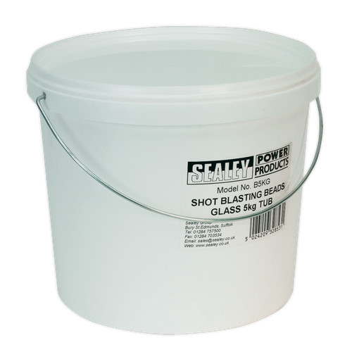 Sealey shot blasting - blasting, beads