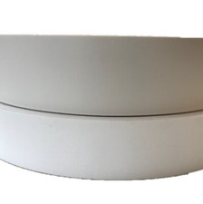 White Melamine Iron on Edging Tape in White, Gloss & Textured 22mm, 45mm, 50mm