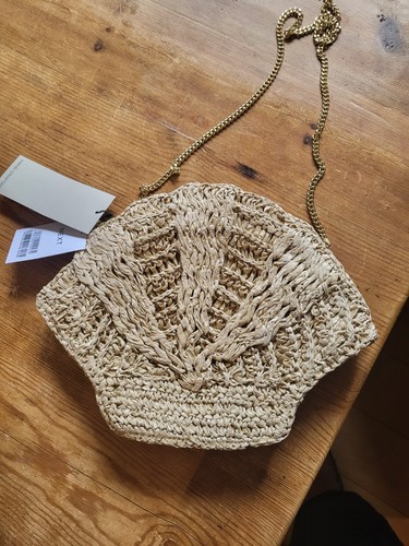 Small straw bag - small, bag.