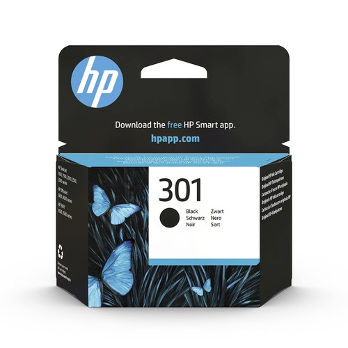 301 black original ink - hp,