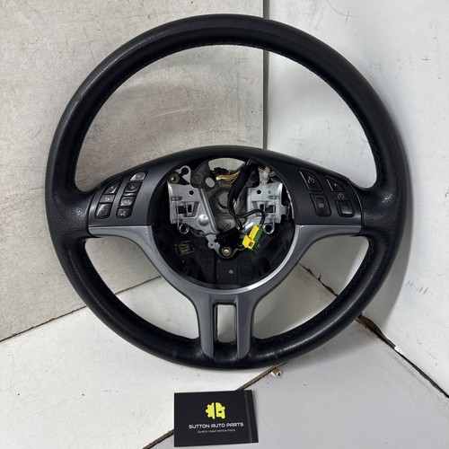 Bmw e46 leather steering wheel - leather,