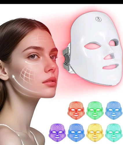 Led face mask - light, therapy