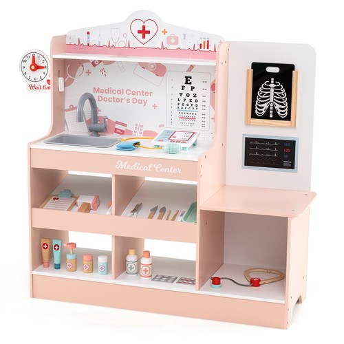 Kids medical center wooden - kids,
