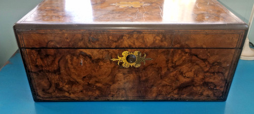 Antique victorian burr walnut - victorian,