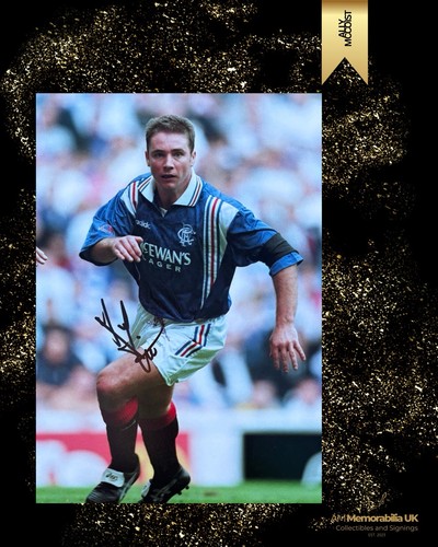 Ally mccoist hand signed - ally,