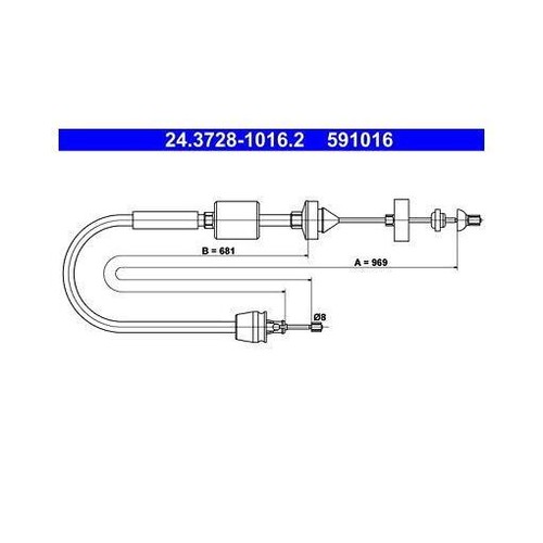 Ate 3728 1016 clutch - ate, 24.3728-1016.2