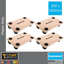 4 x Platform Dolly Trolley