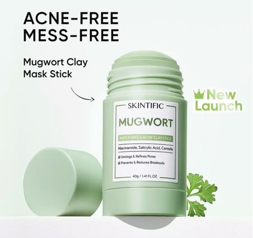 Skintific mugwort clay mask - clay,