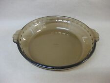 Pyrex Smoked Glass Flan Pie