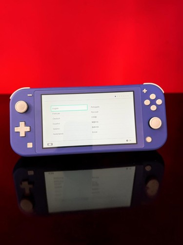 Nintendo switch lite blue 32gb - switch,