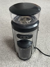 Dualit CCG2 Conical Burr Coffee Grinder with 10 Grind Settings PAT TESED & WORKS
