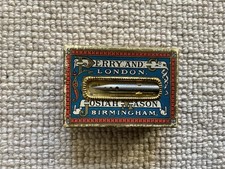 Antique Perry & Co Josiah Mason Ex Fine Pen Nib Box & Contents